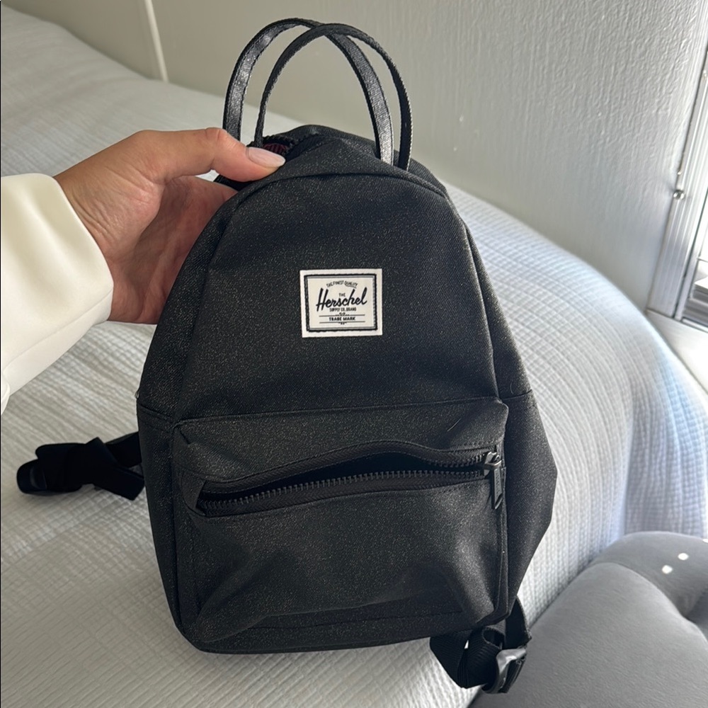 Herschel Supply Company Black Mini Backpack purse